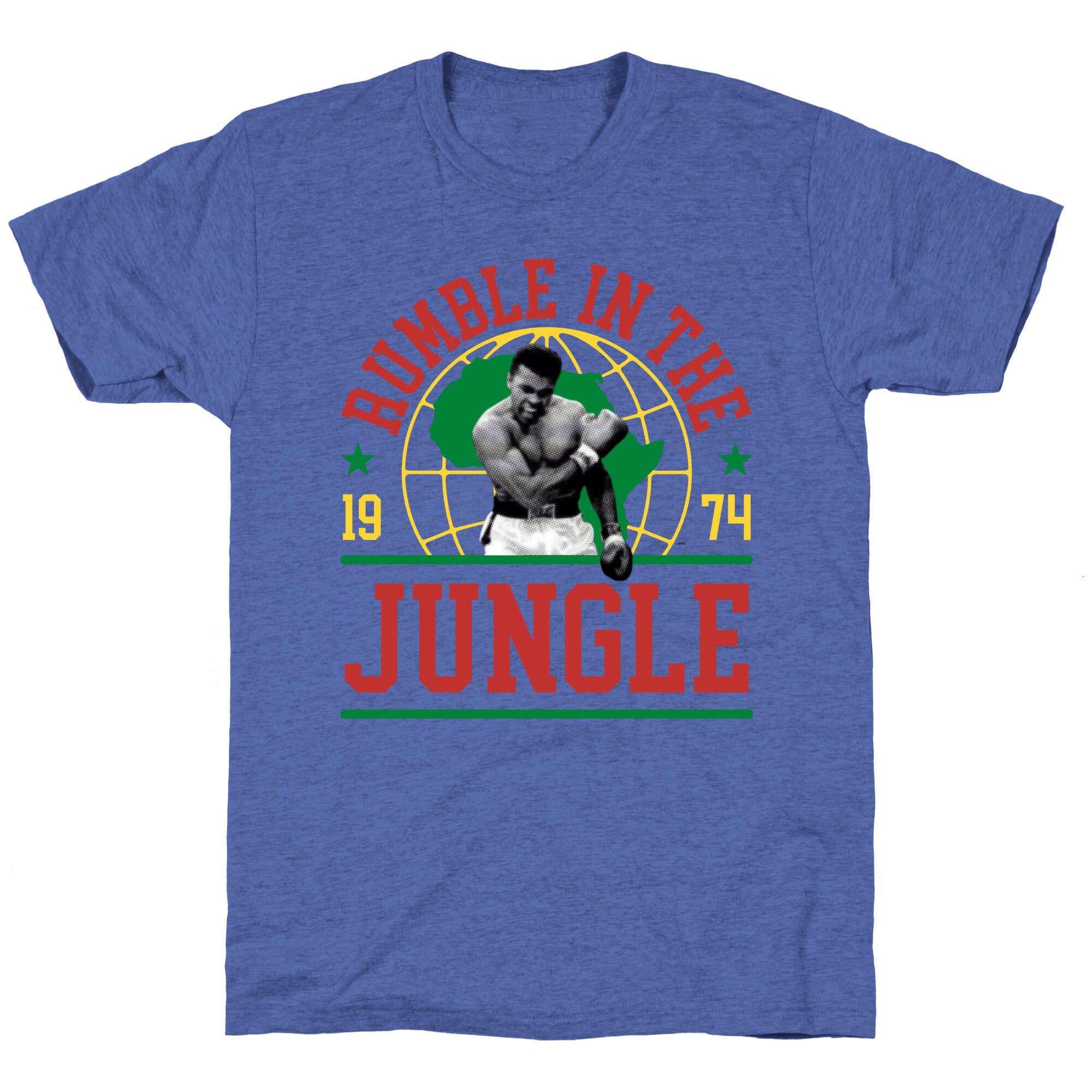 Rumble in the Jungle Unisex Triblend Tee